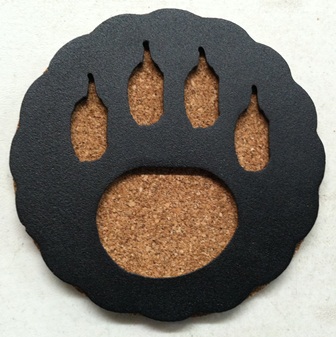 Bear Paw Coasters Bear Paw Coasters